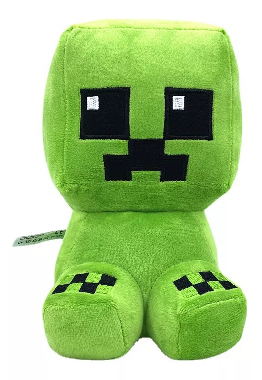 Peluche Minecraft Sorpresa 25 Cm Juguete 1 Personaje Color Creeper