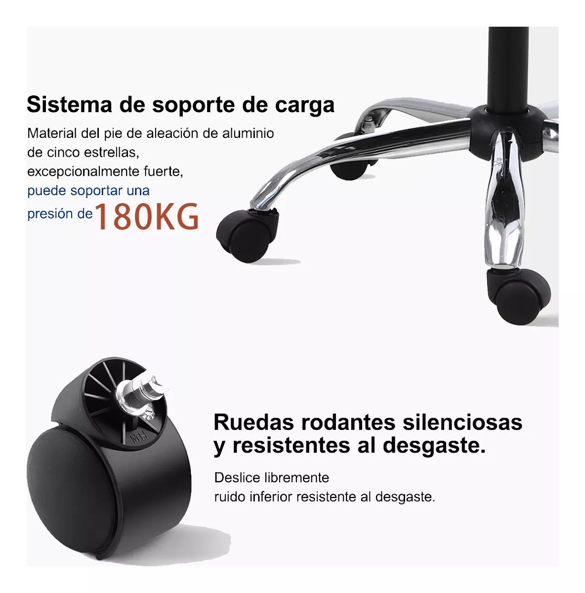 Silla De Escritorio Gamer Ergonómica Con Masaje Lumbar