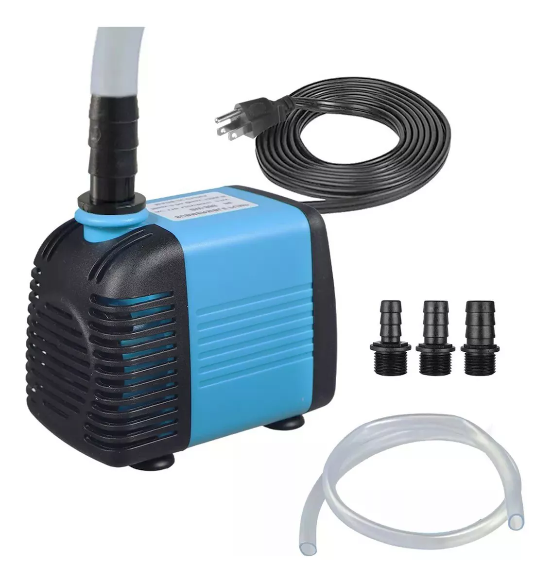 Bomba De Agua Sumergible Fuente Pecera Acuario 2,2 M 1200l/h