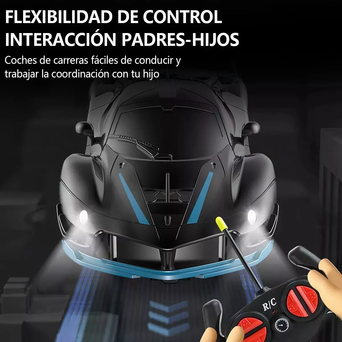 Carro Control Remoto Recargable Para Niño