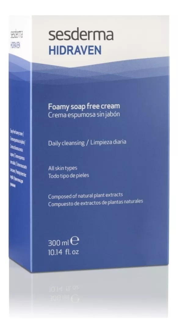Hidraven Crema Espumosa Sin Jabon 300 Ml