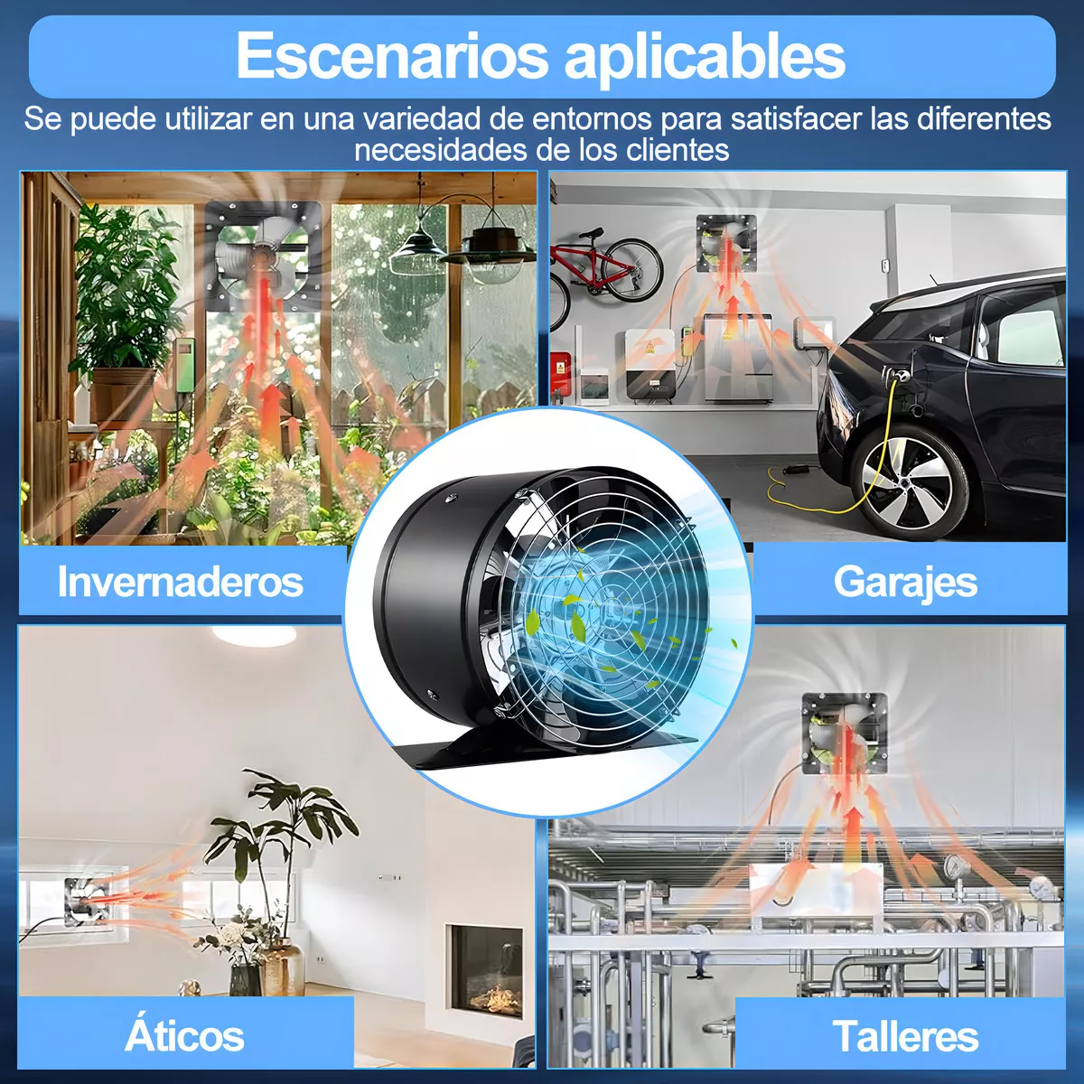 Extractor De Humo Aire Industrial Para Cocina Ventilado 6in Foowei Extractor Humo Aire De Silencios 6in Para Cocina Ventilado