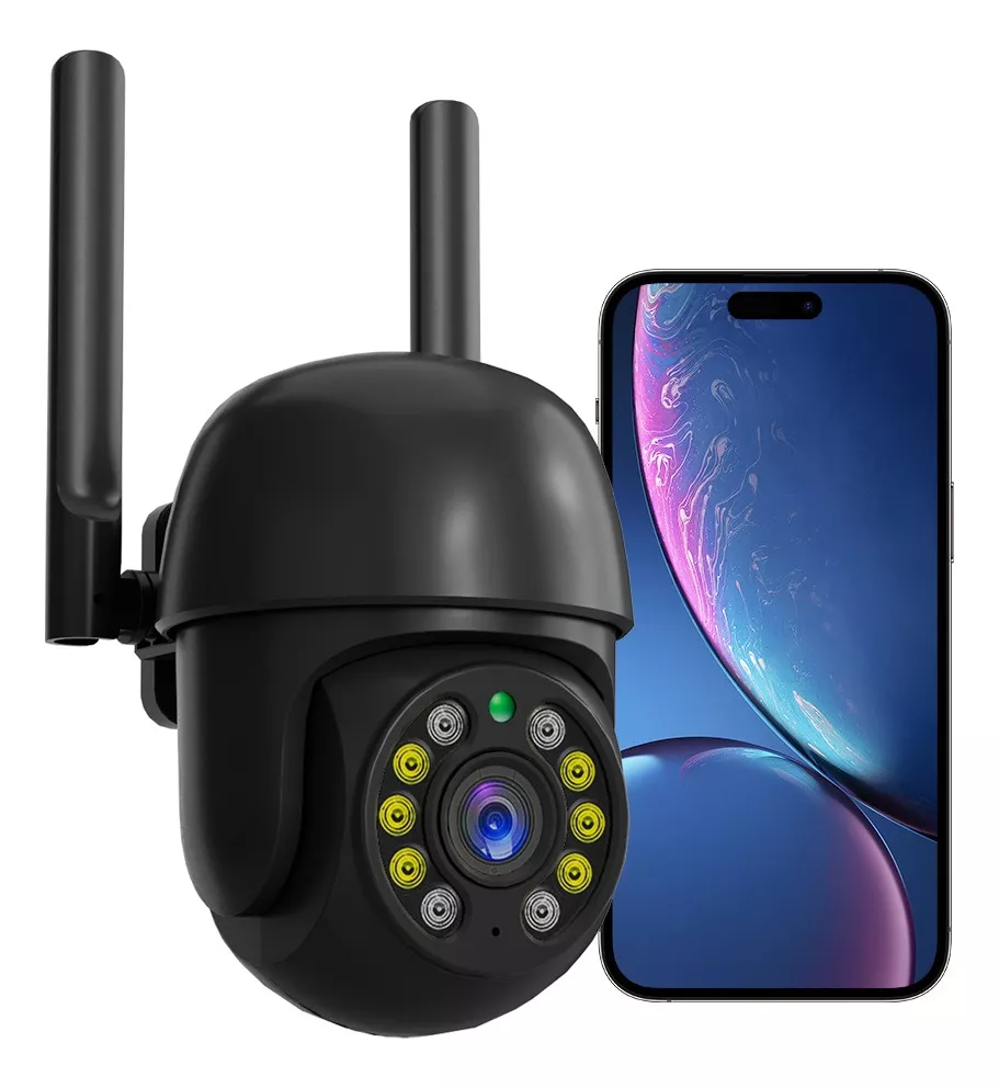 Cámara De Seguridad Exterior Wifi 2mp Hd Vigilancia /alarmaa