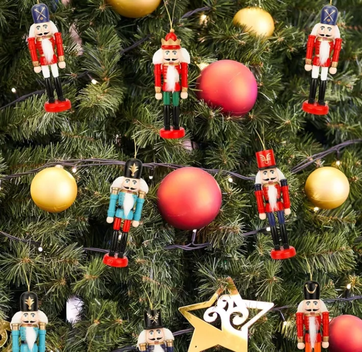 Adorno Para Árbol De Navidad Holy Kit 6 Cascanueces