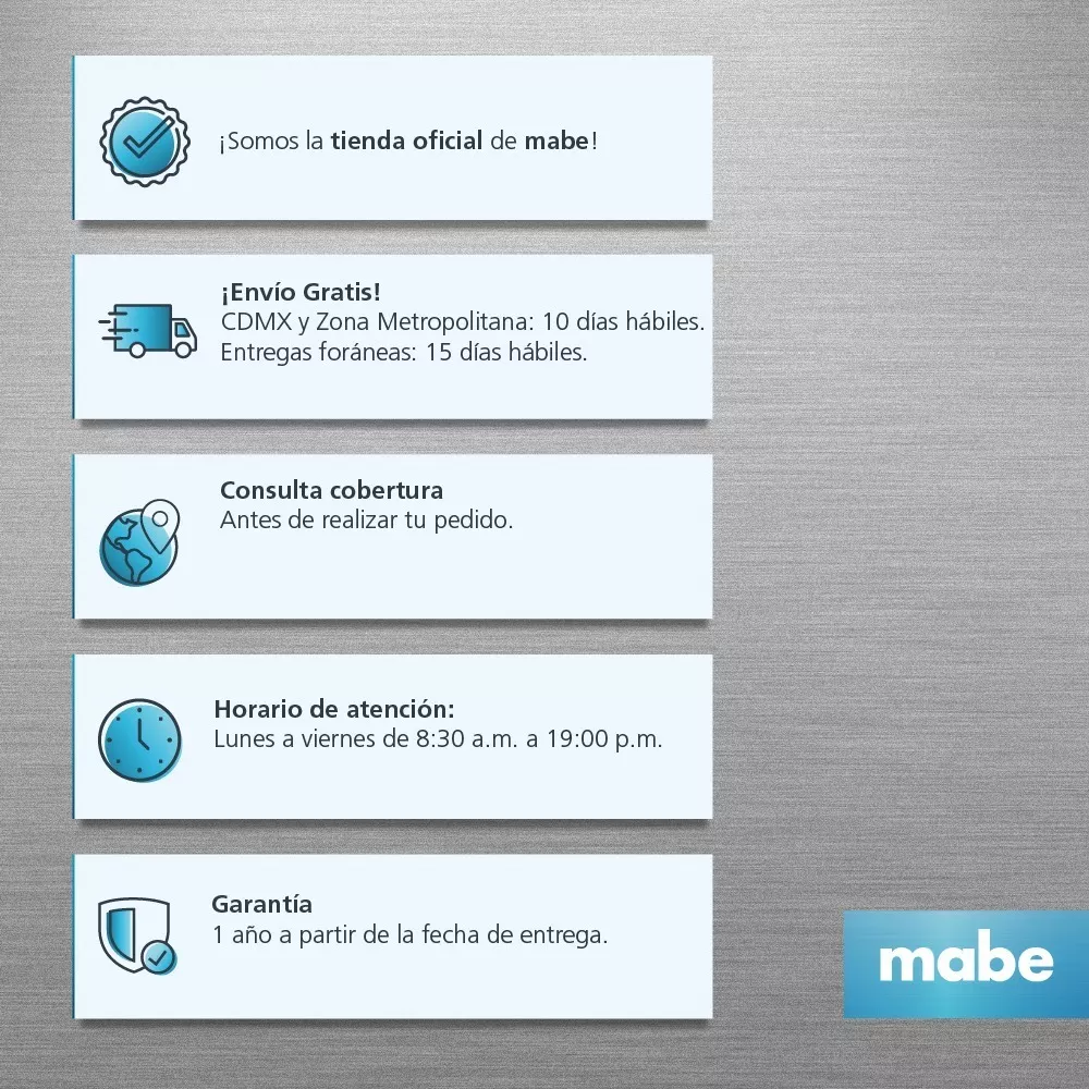 Lavadora Automática 18 Kg Nueva Blanca Mabe - Lma78112cbab0