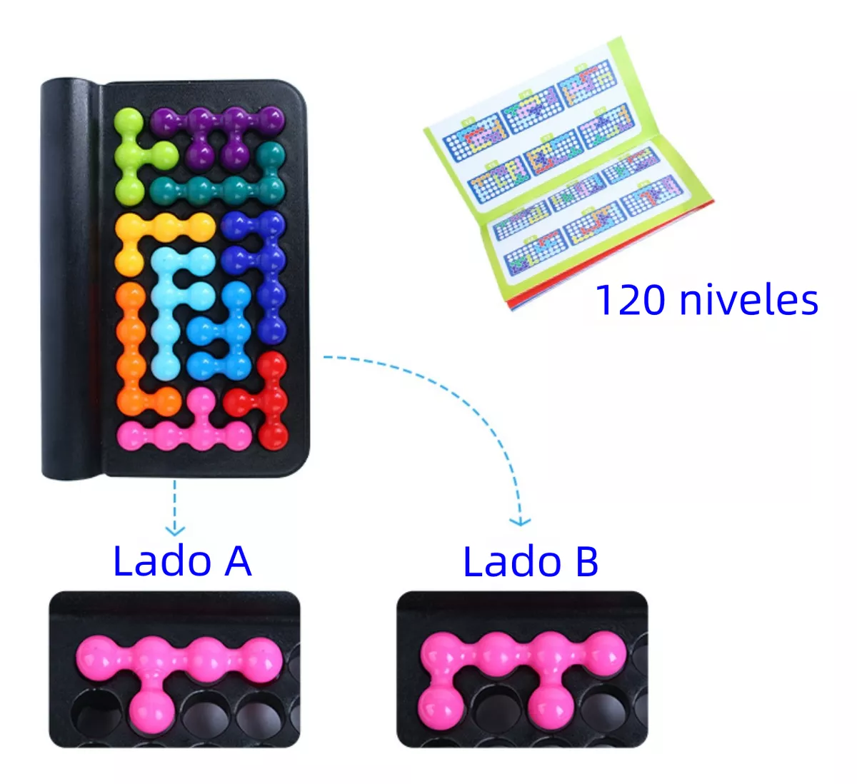Juegos Mesa Inteligentes Iq Pro Para Niños, Juguetes Con 3d