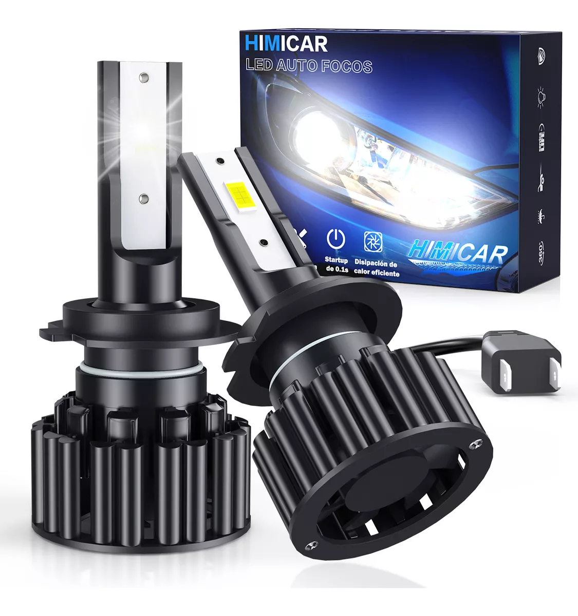 H4 H11 H7 9006 9005 Csp Auto Kit Faros De Led Luz 17000lm