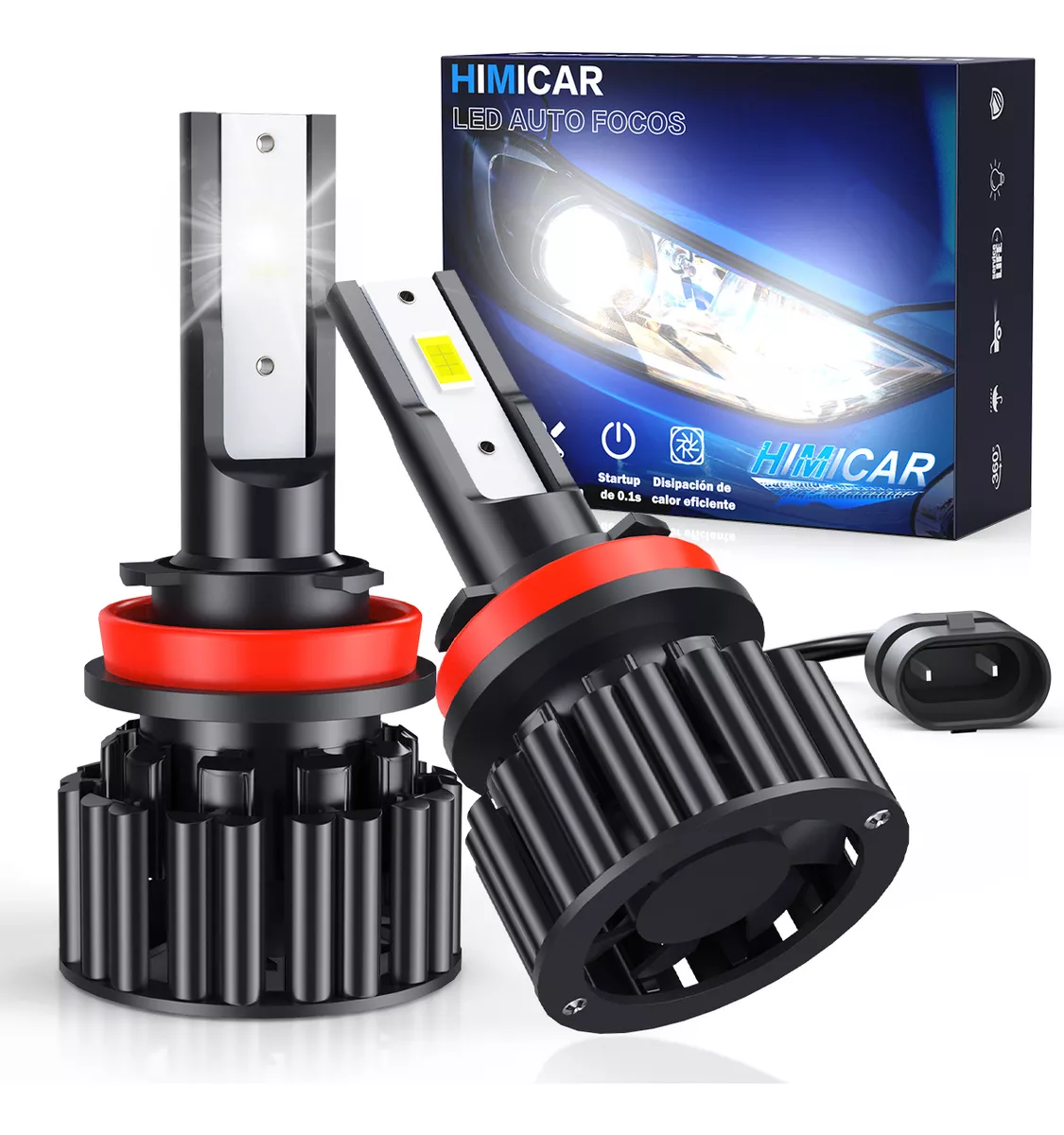 H4 H11 H7 9006 9005 Csp Auto Kit Faros De Led Luz 17000lm