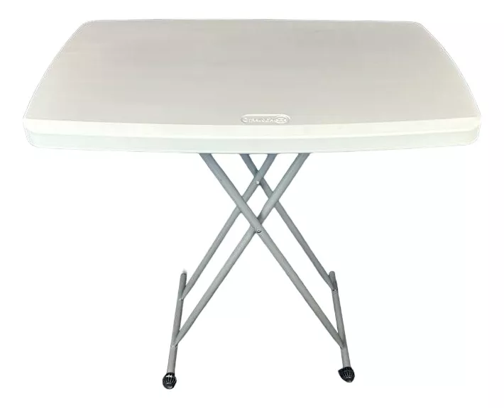 Mesa de exterior Otra Volta Plegable ajustable de plástico color blanco