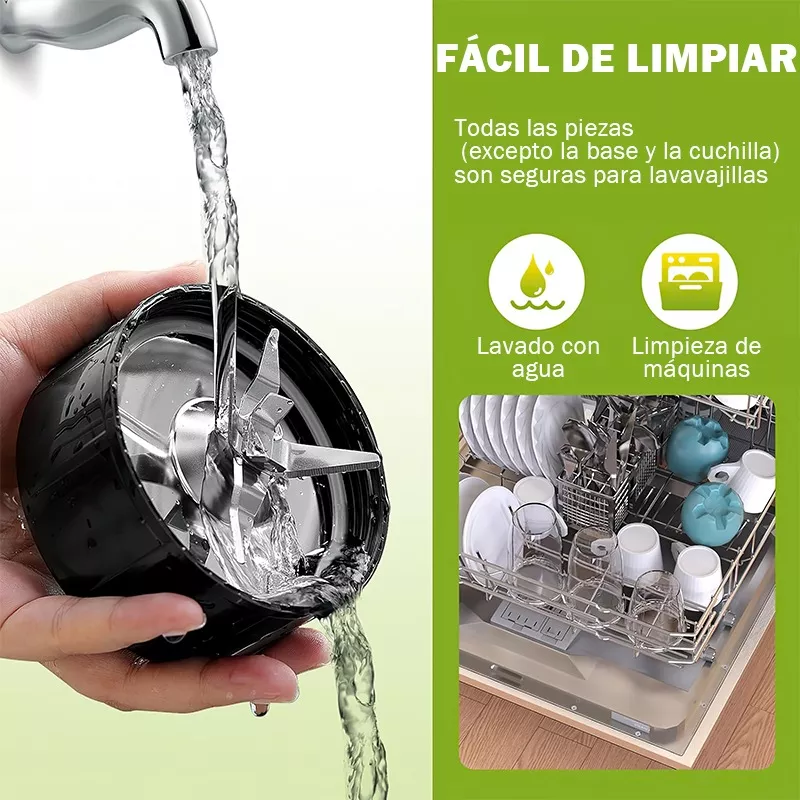 Xinest Extractor De Jugos Portátil Licuadora 900w 22onzas