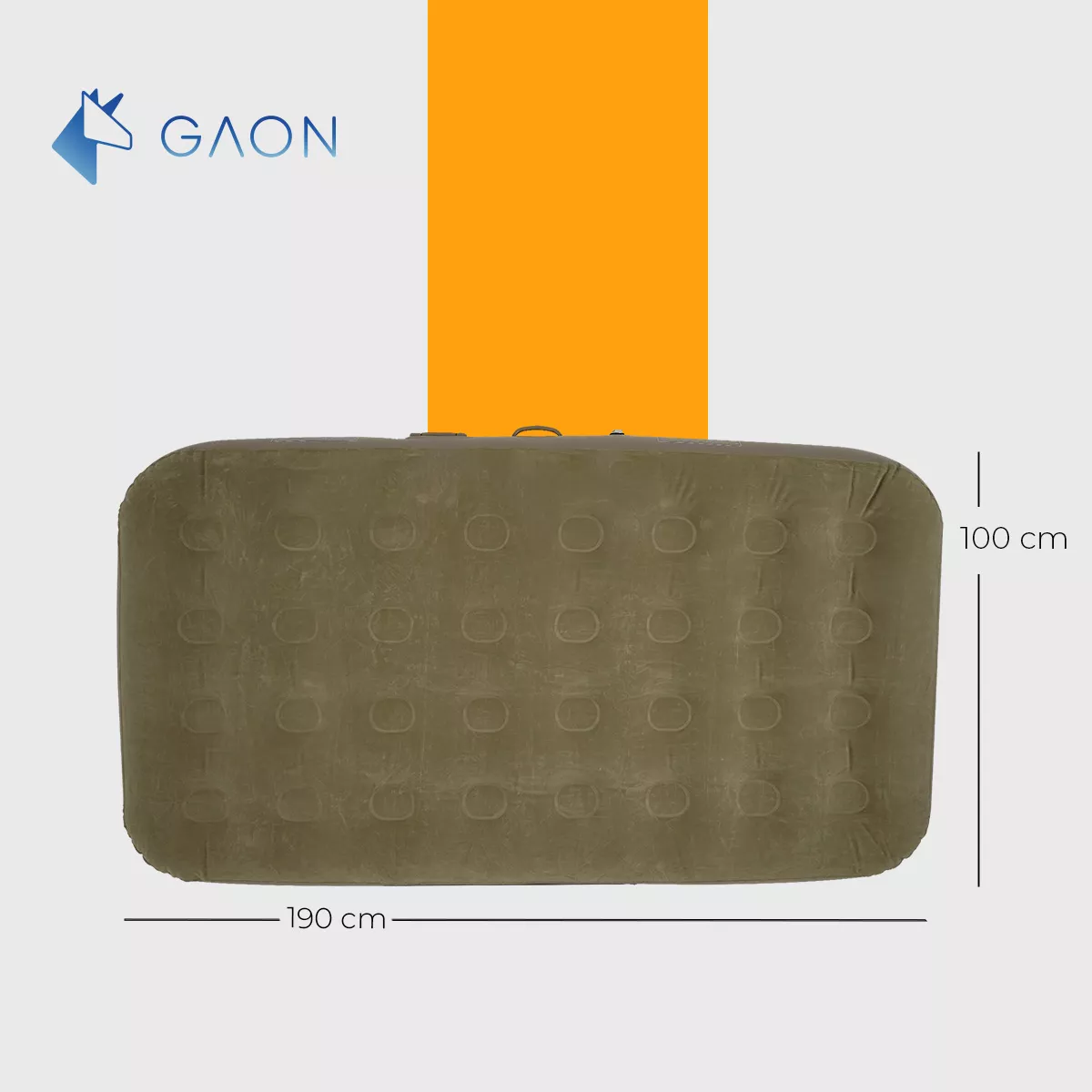 Colchon Inflable Individual Cama De Aire Portatil Camping