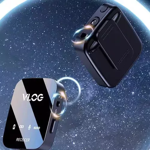 Micrófono Lavalier Solapa Inalámbrico Para Celular Pc Gamer