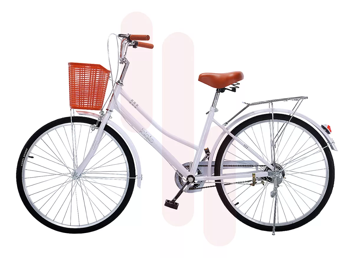 Bicicleta De Ciudad R-26 Urbana Con Canastila Y Pie Iciqlo