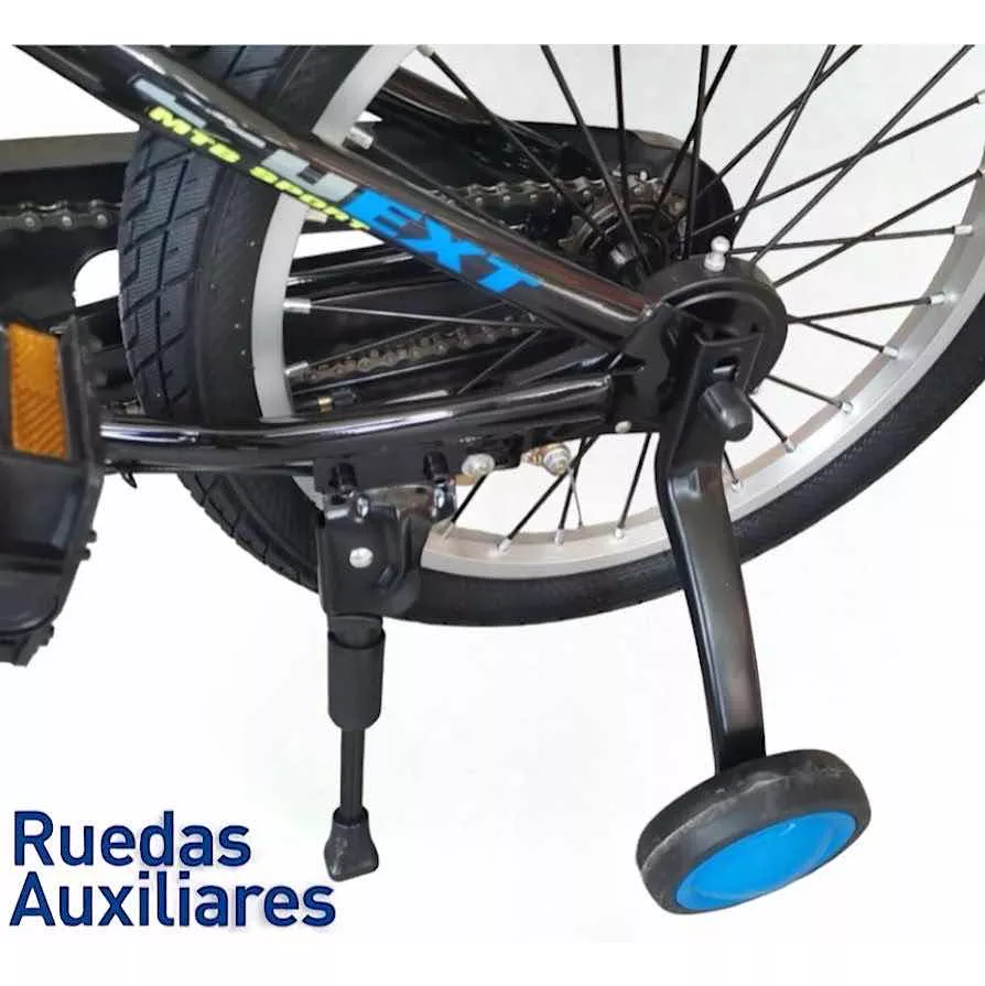 Bicicleta Infantil Para Niños Rodada 18 Cuadro M Entrenadora