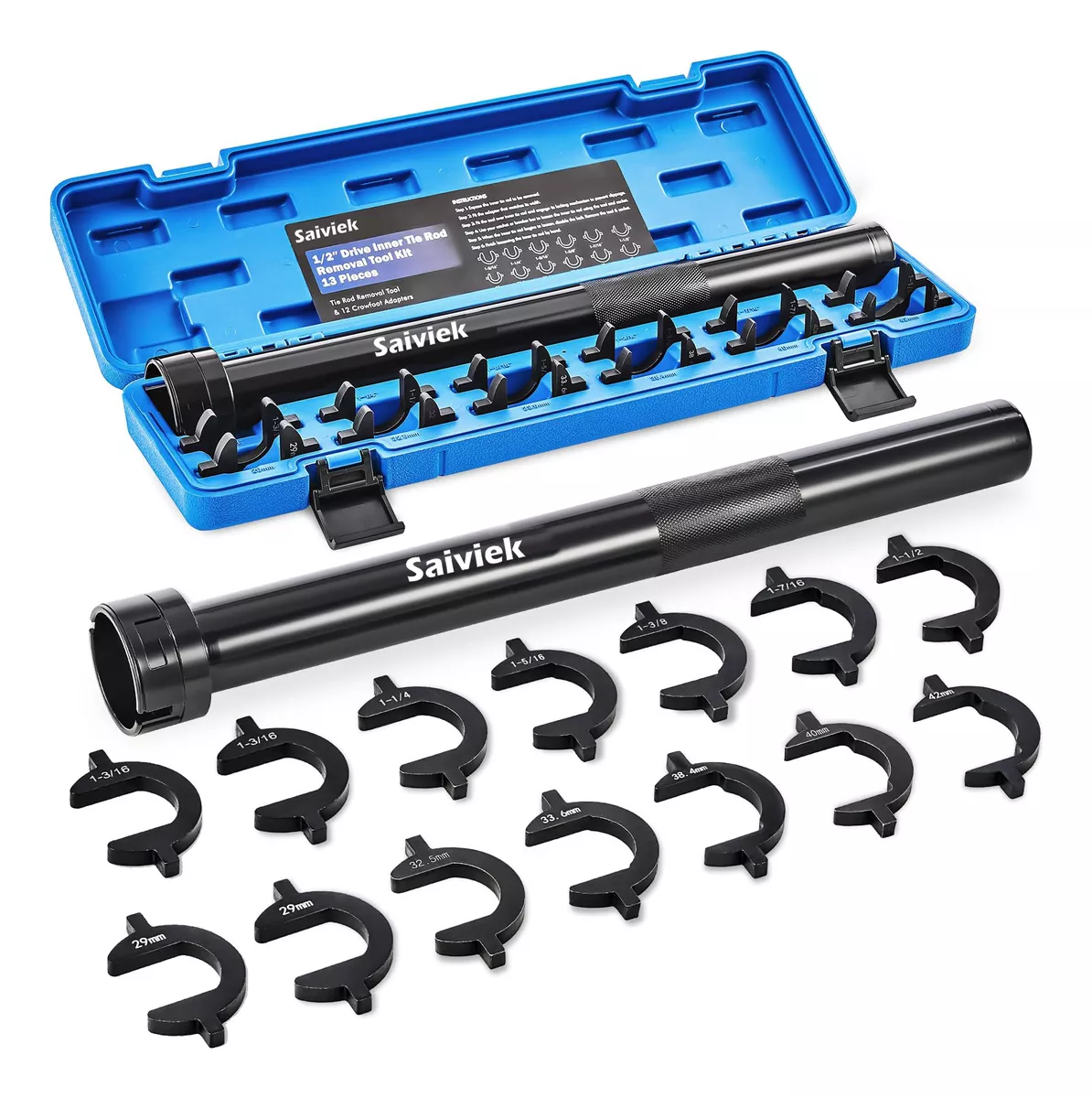 Llave Bieletero Para Bieleta Dirección Tarea Pesada 14 Pzs