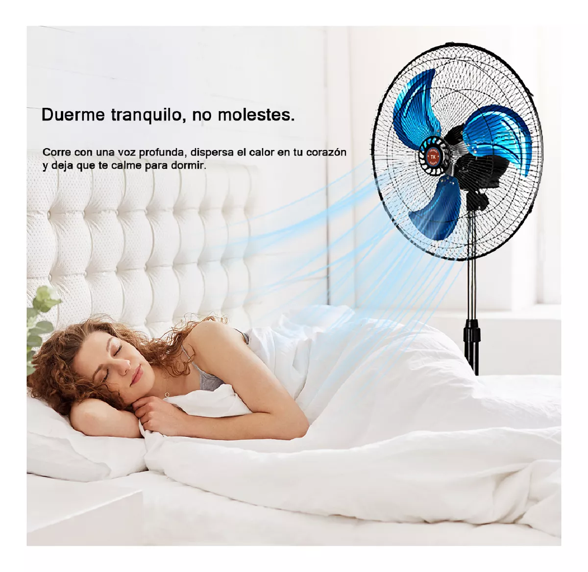 Ventilador Pedestal Piso Pared 3en1 Con 3 Aspas 18 Pulgadas