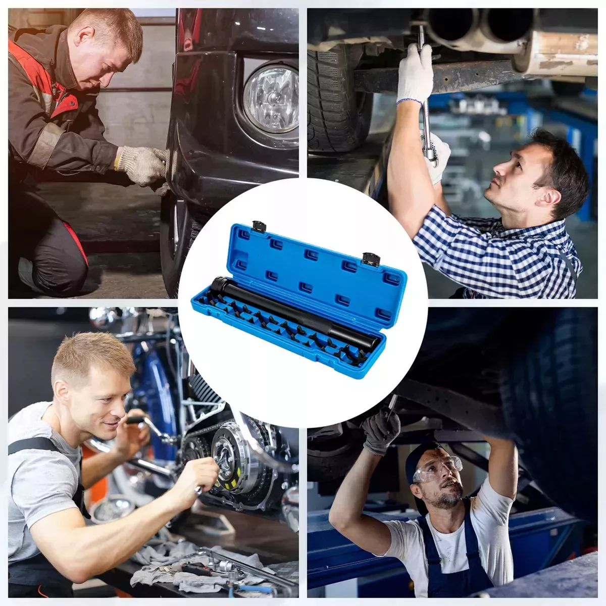 Llave Bieletero Para Bieleta Dirección Tarea Pesada 14 Pzs