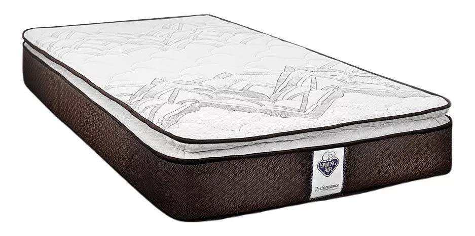 Colchón King Size Alta Tecnología De Resortes Spring Air Con Pillow Top Super Value.