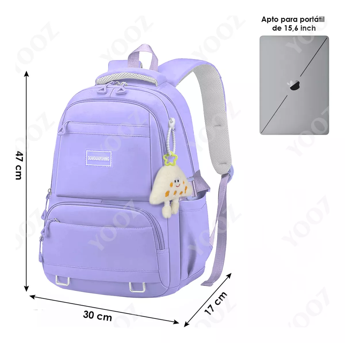 Mochila Escolar Viaje Bolsa 30l Laptop 15.6 Inch Gran Capacidad Para Mujer O Hombre