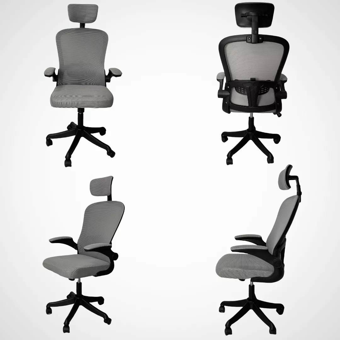 Hosu B1 Silla De Oficina Blanca Reclinable Malla Ergonómica