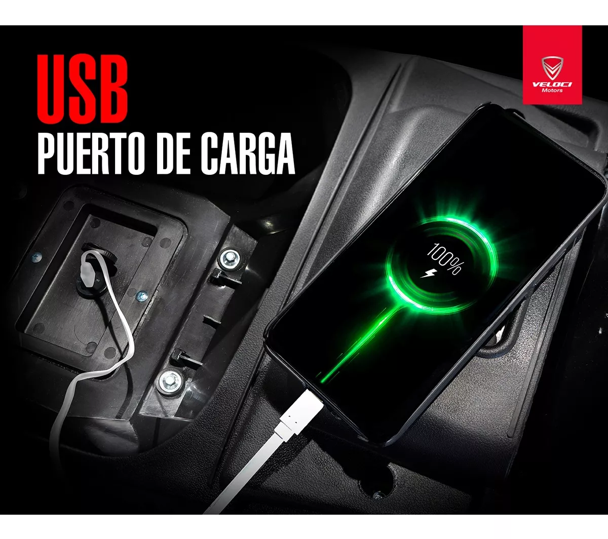 Motocicleta Veloci Draxter Rx Sport 125 Cc Rojo 2024