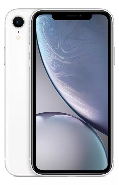 iPhone XR 64 Gb Blanco Con Caja Original Batería 100% (Reacondicionado)