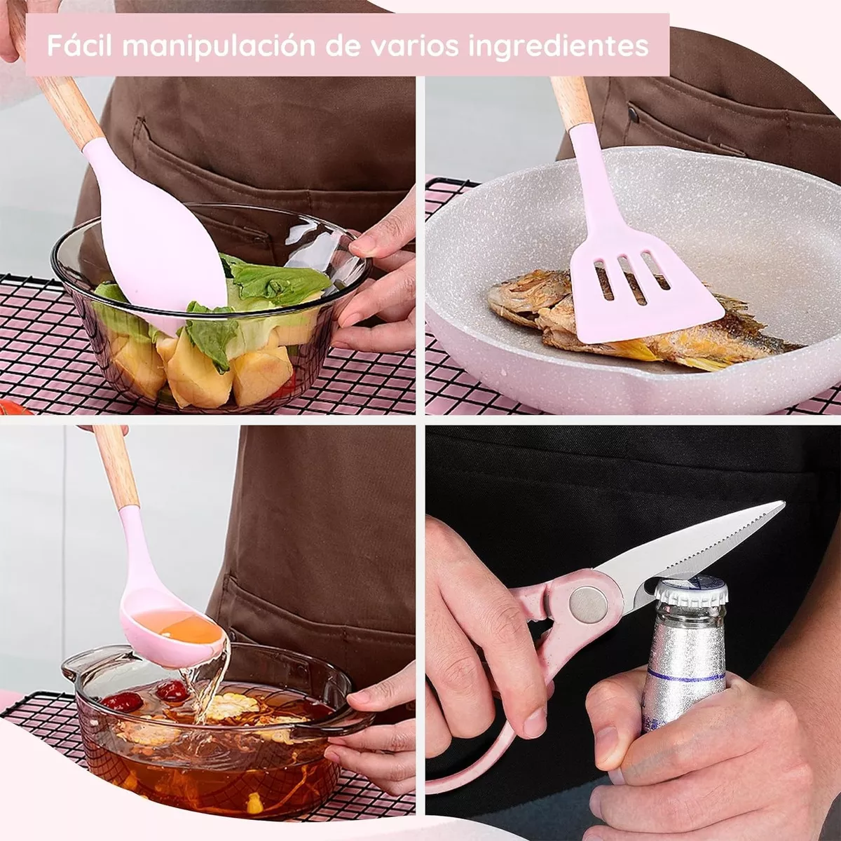 Pala Espátula Cocina Genérica Kitchen-19 Set