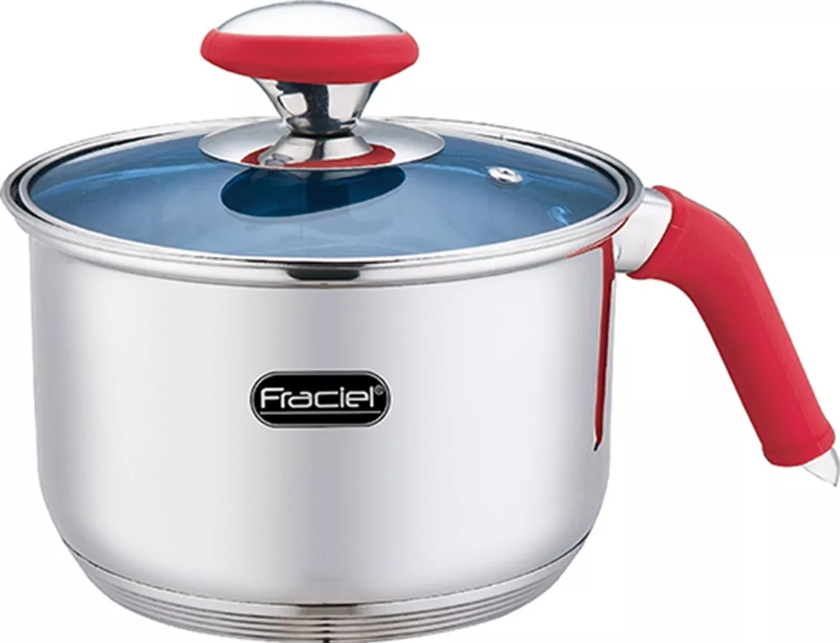 Bateria De Cocina Bonita Fraciel Acero Inoxidable Induccion Color Multicolor