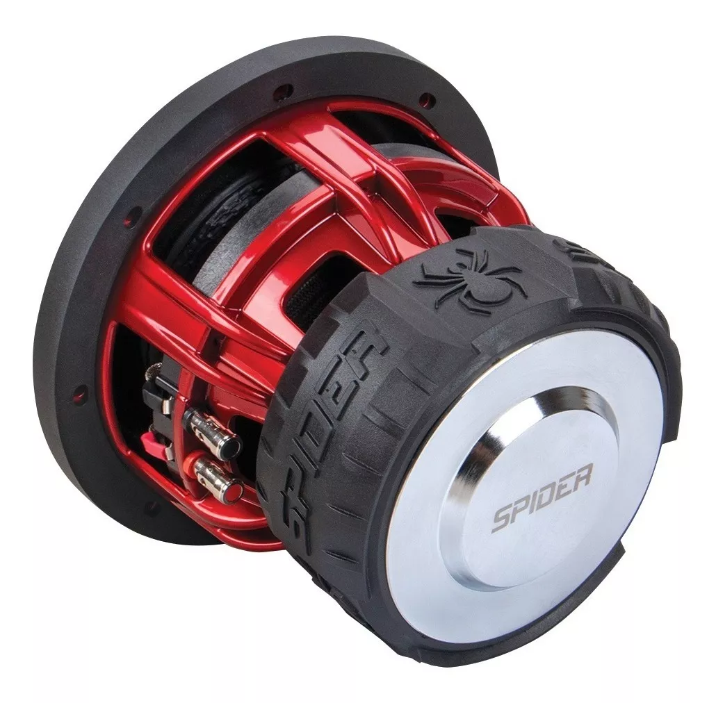 Subwoofer Profesional Spider De 6.5 Pulgadas 2000w Sr-6max2 Color Negro