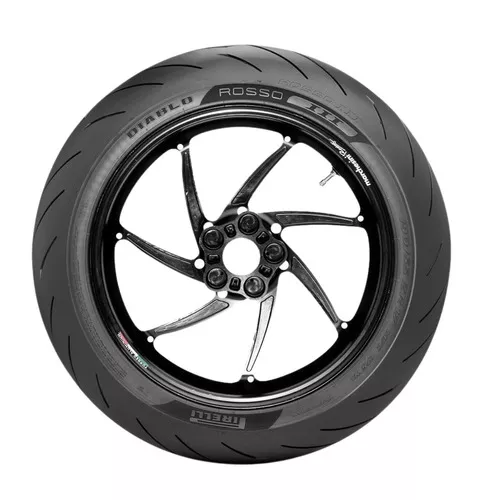 Llanta trasera para moto Pirelli Diablo Rosso 3 sin cámara de 150/60-17 H 66 x 1 unidad