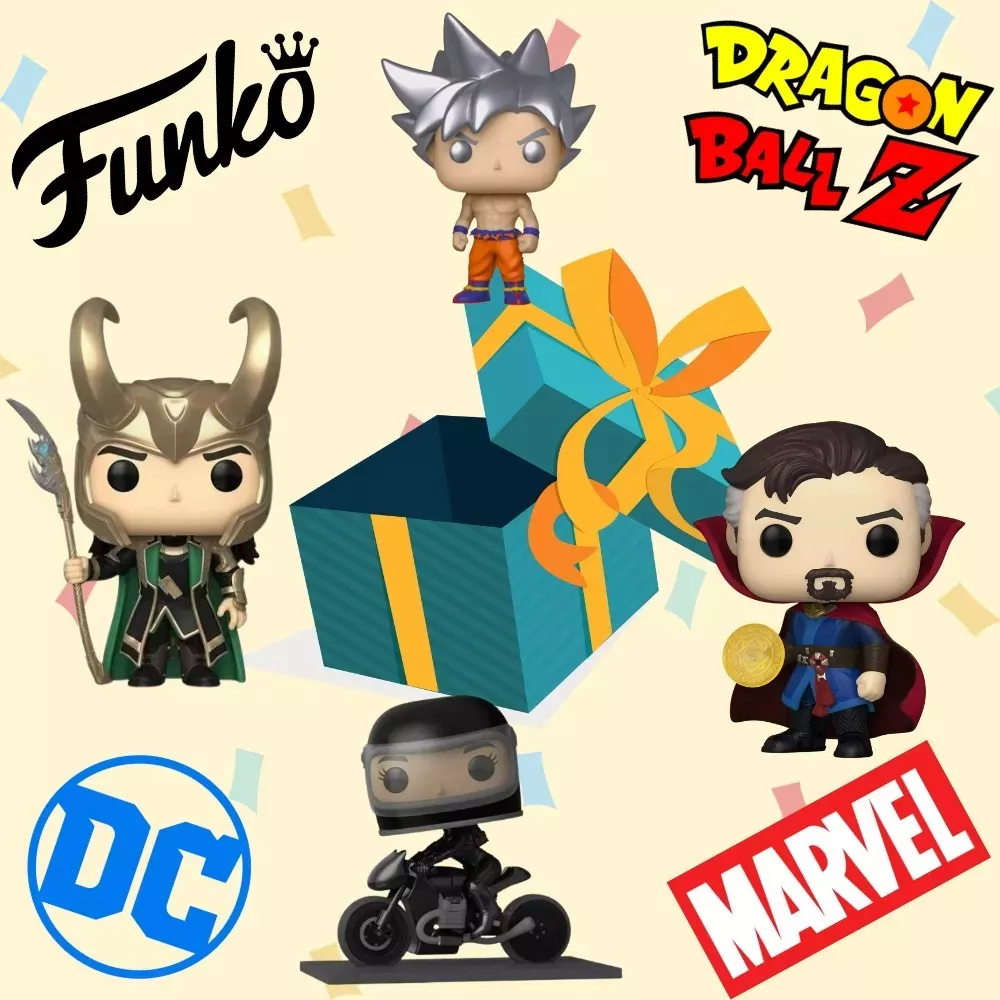 Funko Pop Caja Sorpresa Mystery Box 3 Pza 2 Pop + 1 Especial