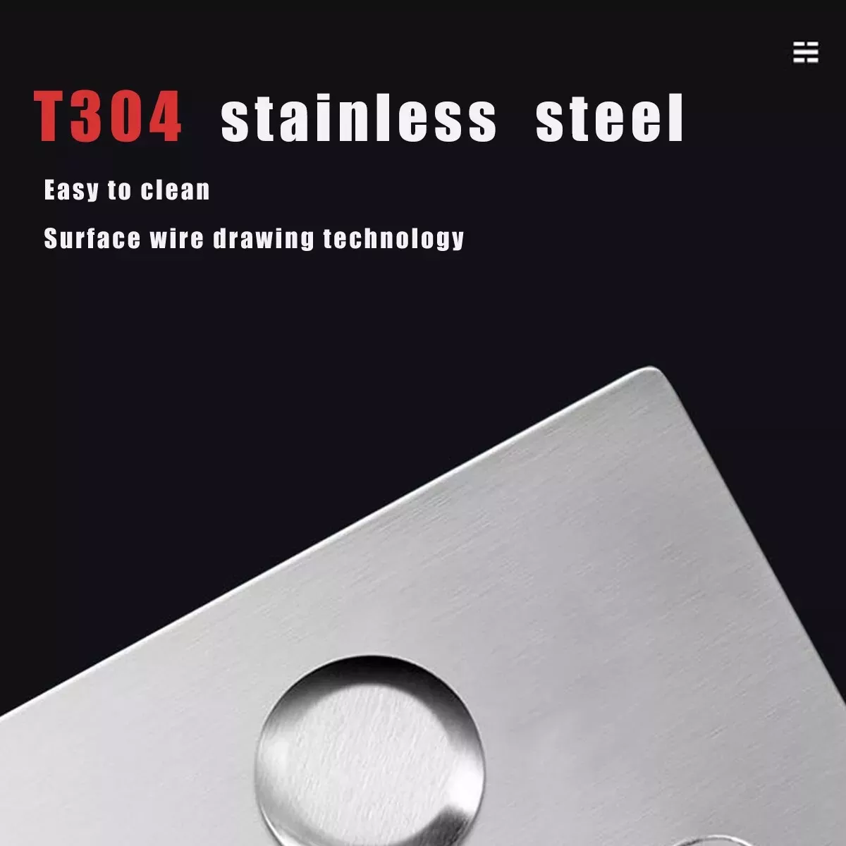 Kit De Fregadero De Acero Inoxidable 304 Con Escurridor75x40