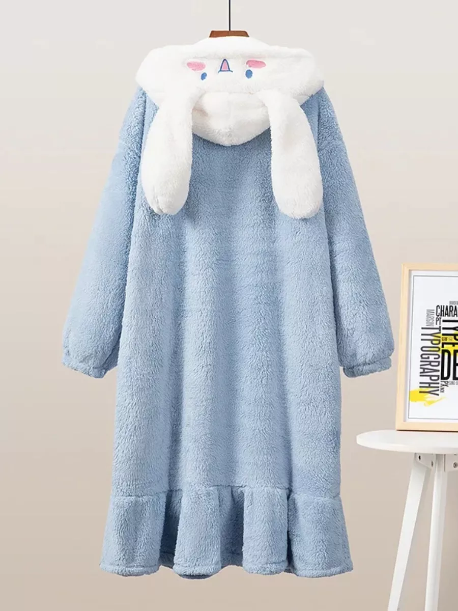Bata De Dormir Para Mujer Pijama Super Calientita Peluche