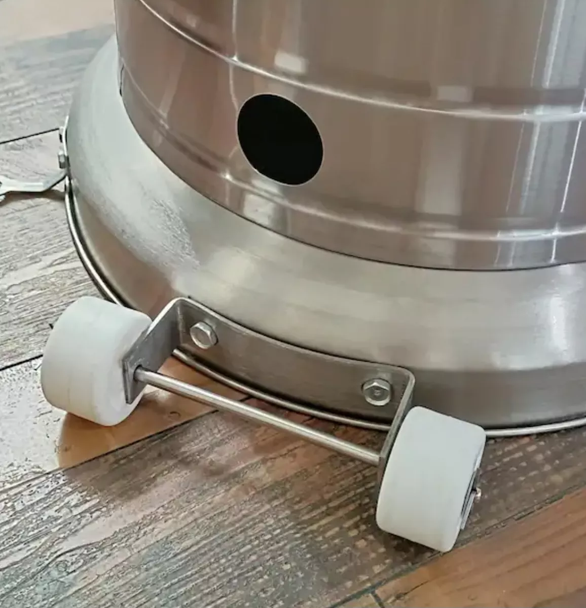 Calenton Patio Acero-inoxidable 48kbtu,con Protección Volteo