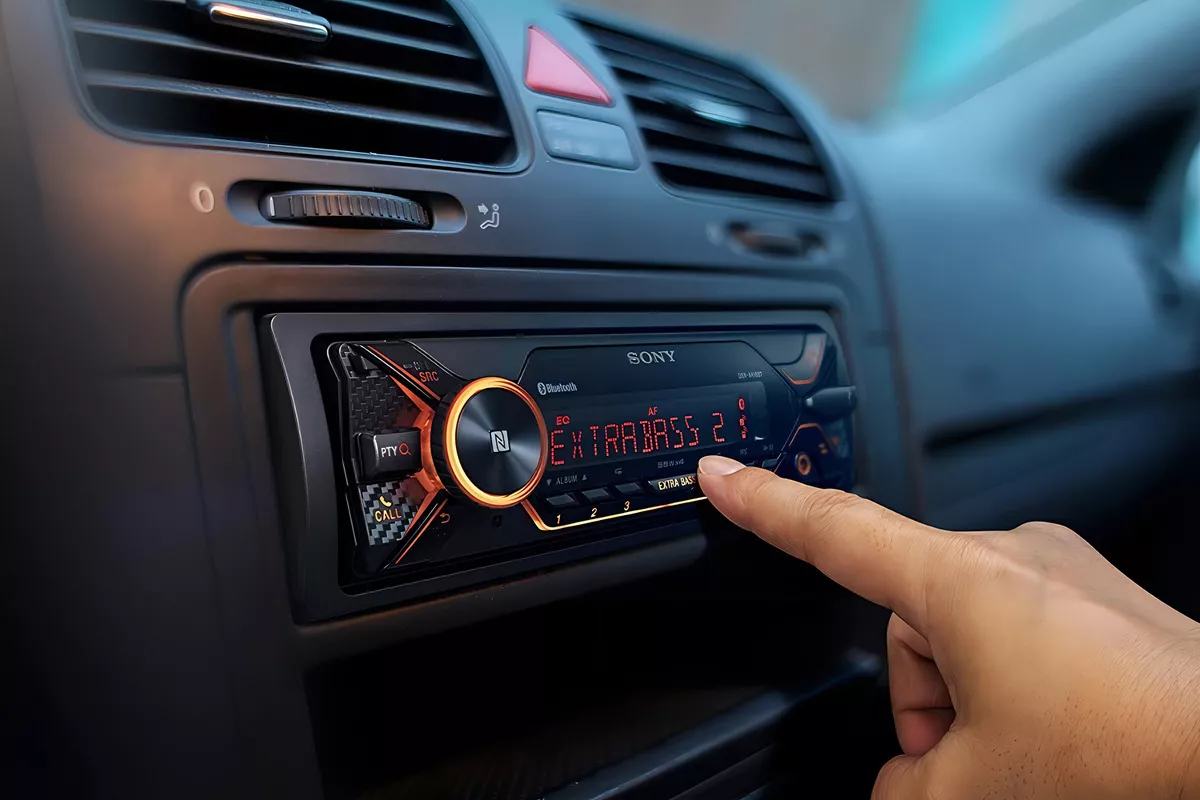 Autoestéreo para auto Sony DSX A416BT con USB y bluetooth