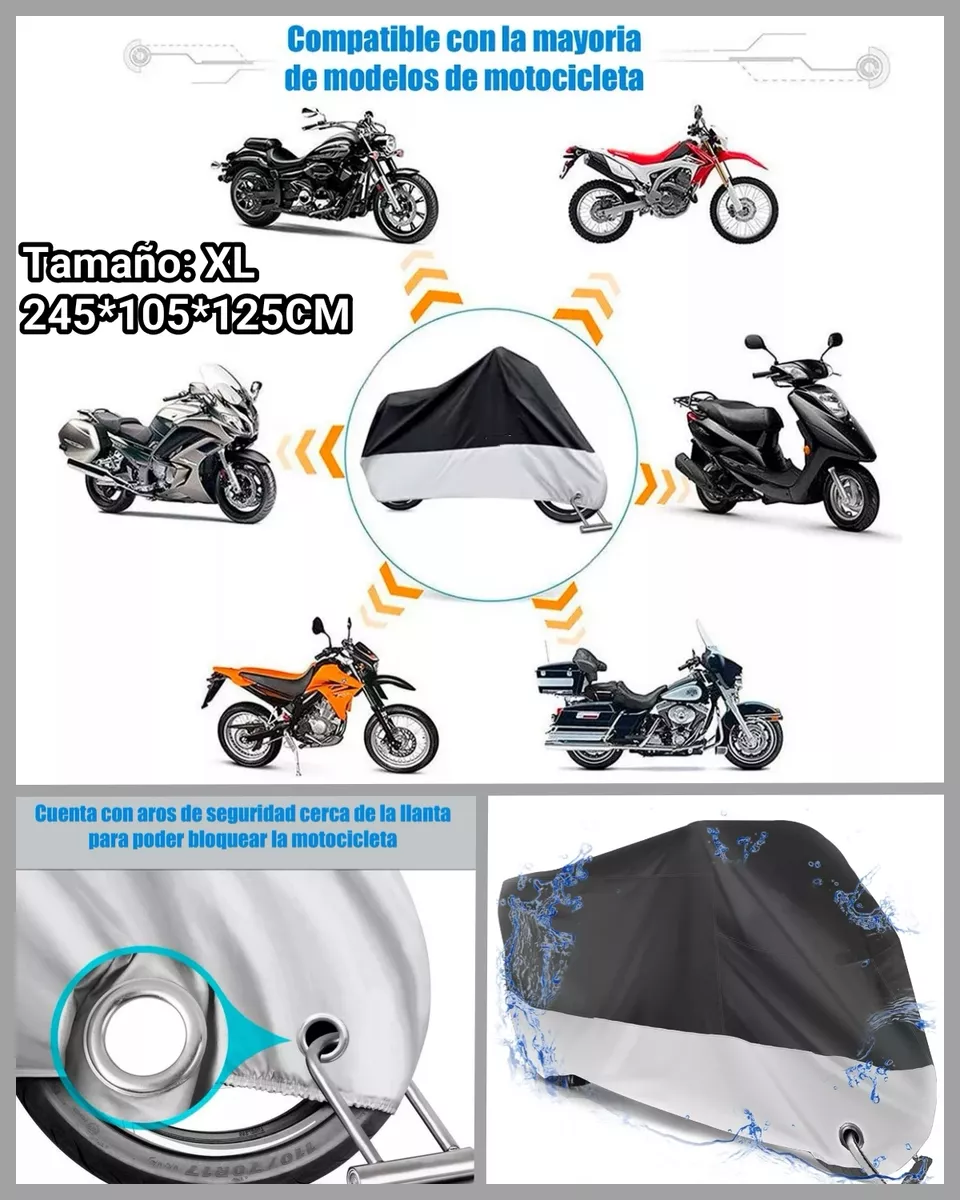 Baul Trasero Caja Para Moto 45l Cajuela Maletero Motocicleta