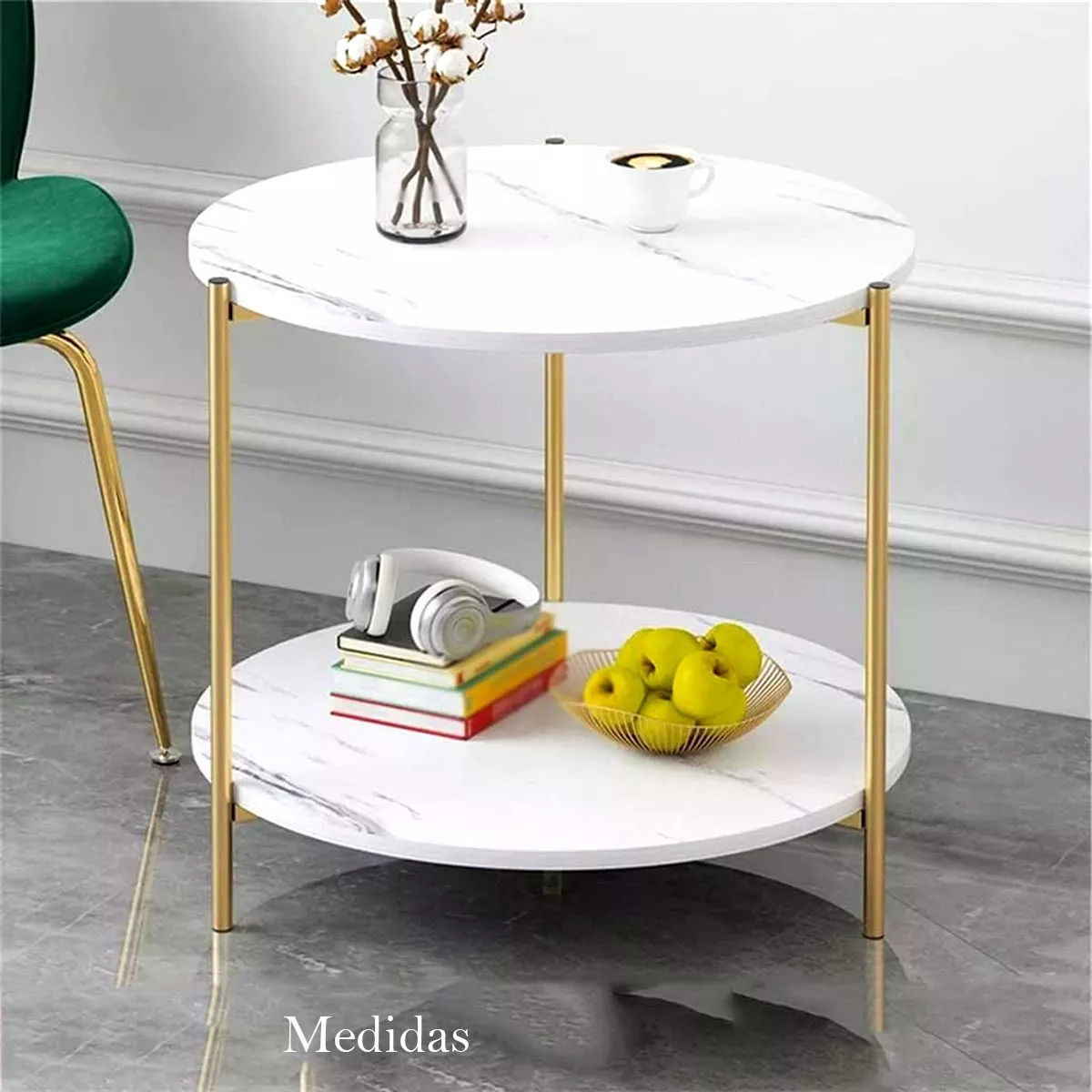 Mesa De Centro Moderna Con Superficie De Madera De Densidad