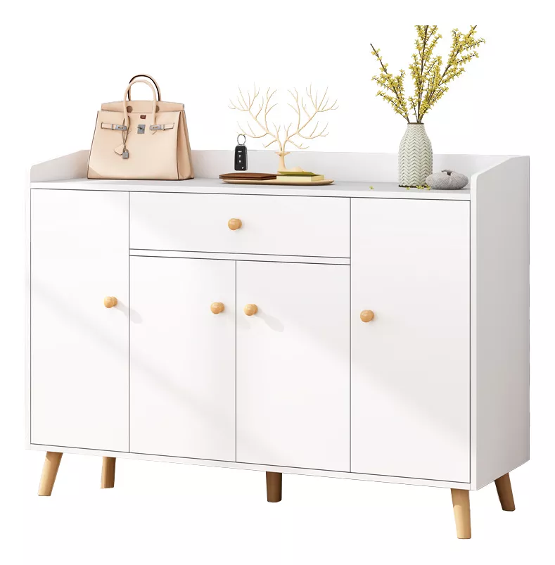 Organizador Muebles De Zapatero De Madera Con 4puertas 120cm