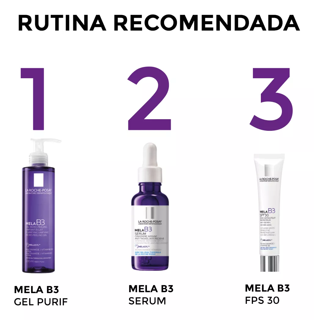 Kit Anti-manchas Despigmentante Melasyl La Roche Posay 3 Pcs