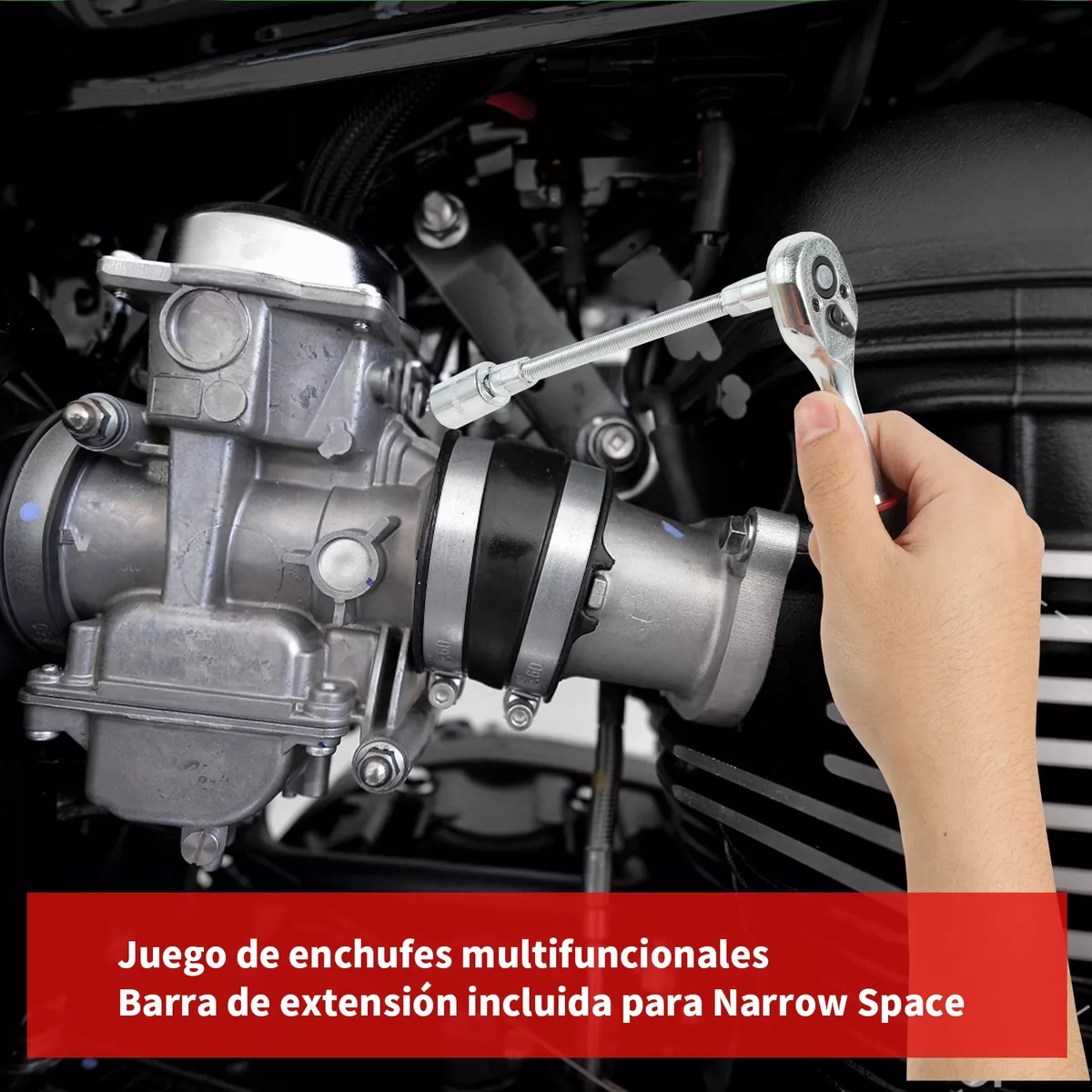 Kit Juego De Herramientas Manuales Mecanicas Mecanico Dados