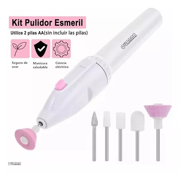 Kit De Uñas Lámpara Quanna Led Con Lámpara Uv Portátil mini Juego De Herramientas De Manicura Juego De Arte De Uñas Taladro Eléctrico Para Uñas 54w18
