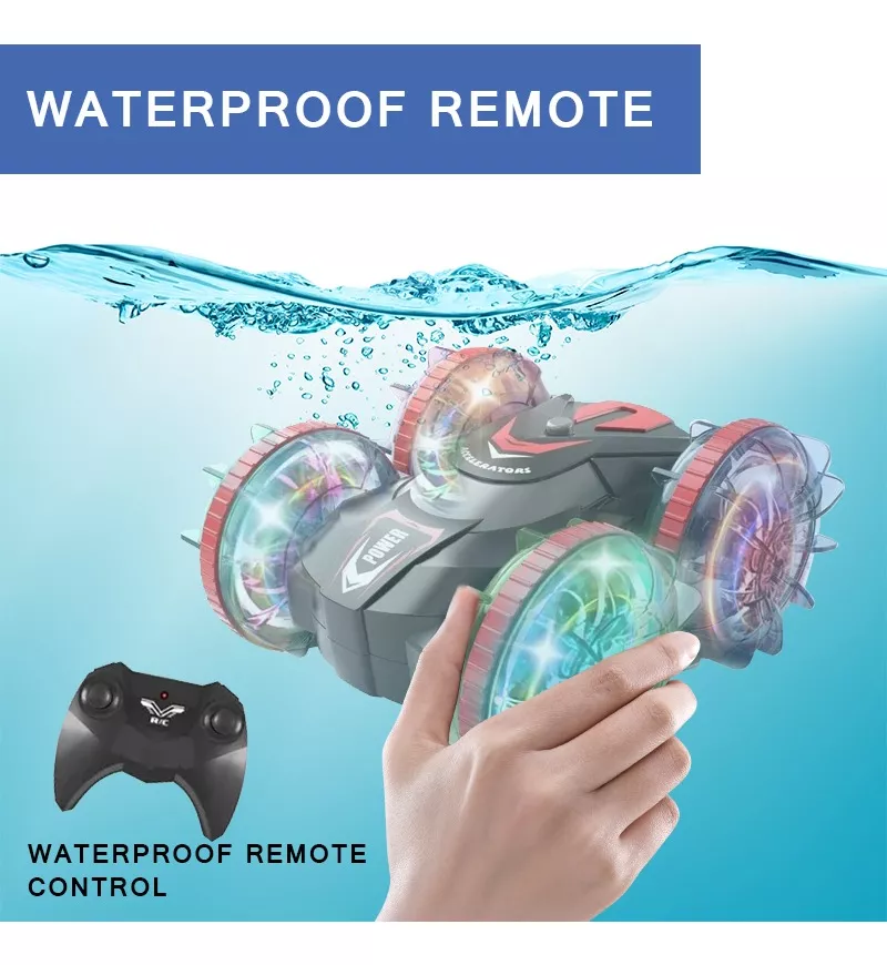 Carros De Control Coche Anfibio Con Conducción Doble Lado