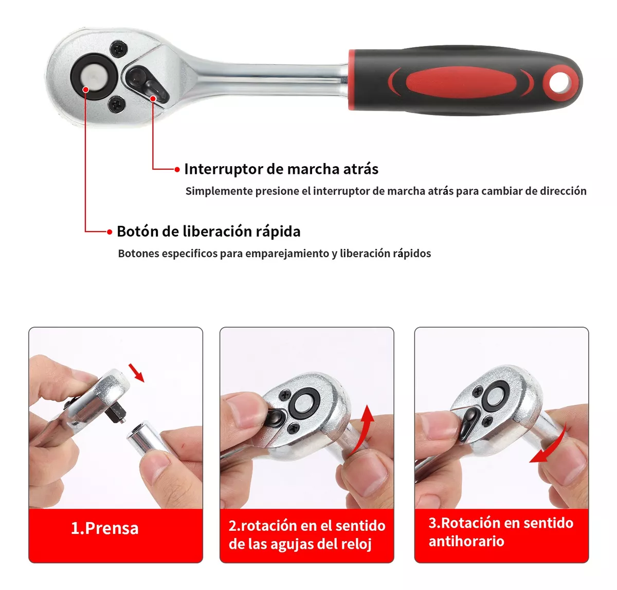 Kit Juego De Herramientas Manuales Mecanicas Mecanico Dados