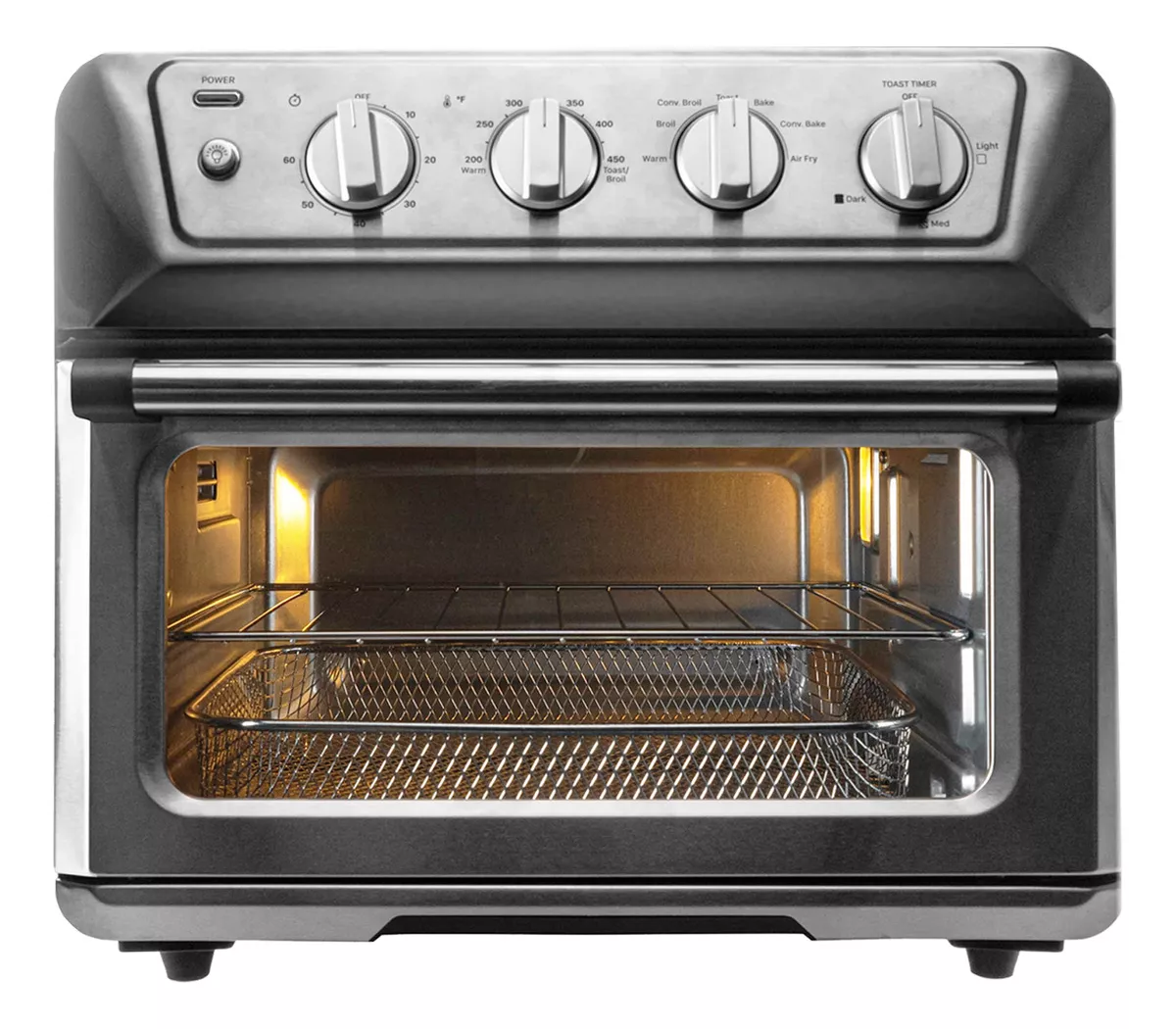 Horno Freidor De Aire Icucina Calefaccion Infrarroja Afo8002