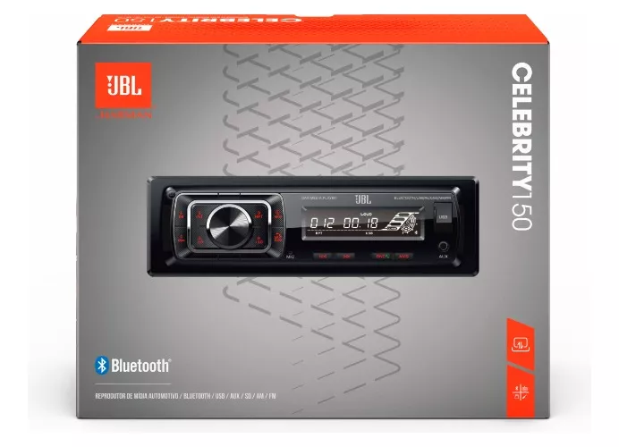 Autoestéreo Jbl Celebrity 150 Bt/ Aux/usb/radio 50w X 4