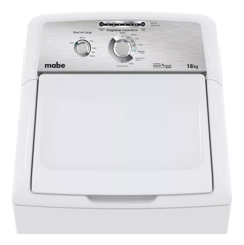Lavadora Automática 18 Kg Nueva Blanca Mabe - Lma78112cbab0