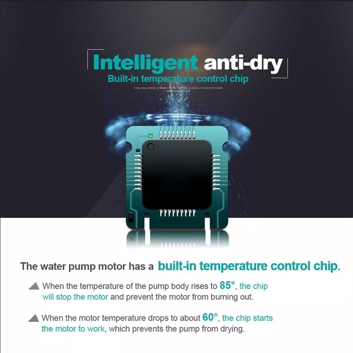 Bomba De Agua Sumergible Fuente Pecera Acuario 2,2 M 1200l/h