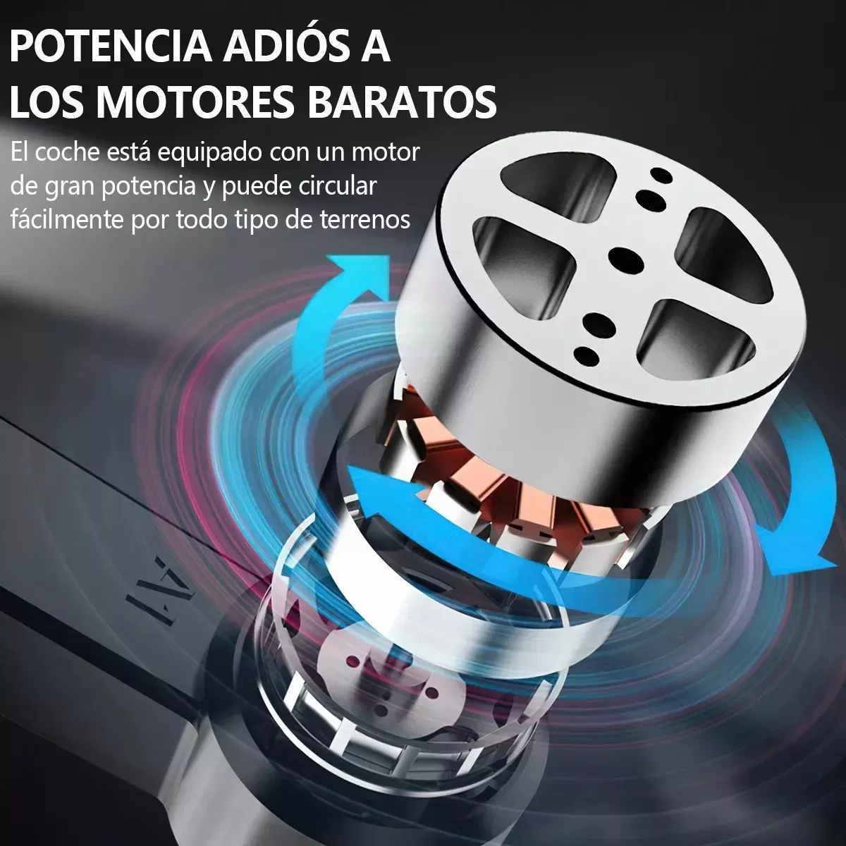 Carro Control Remoto Recargable Para Niño