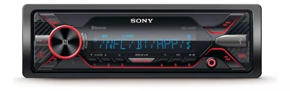 Autoestéreo para auto Sony DSX A416BT con USB y bluetooth