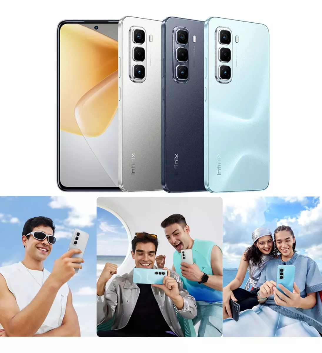 Infinix Hot 50 Pro Dual Sim 256gb 8gb+8gb Ram Azul